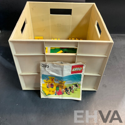 Vintage Lego 375 Yellow Castle