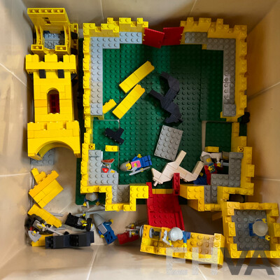 Vintage Lego 375 Yellow Castle