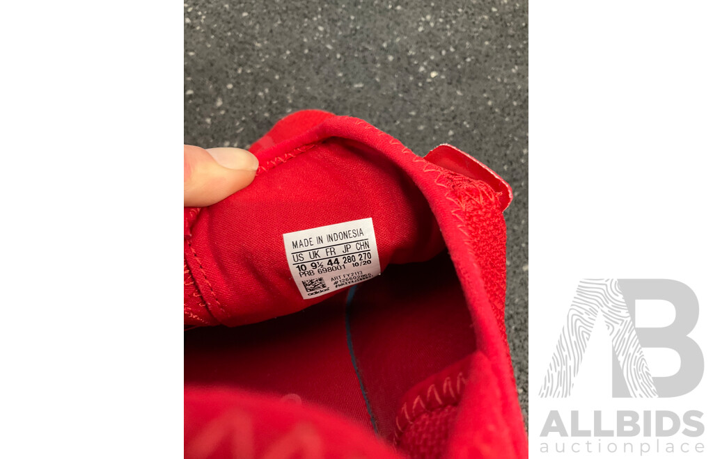 ASSORTED Sneakers, Including HOKA US11B, NIKE US10, ADIDAS US10 and Backpack, Duffle Bag - Lot of 5