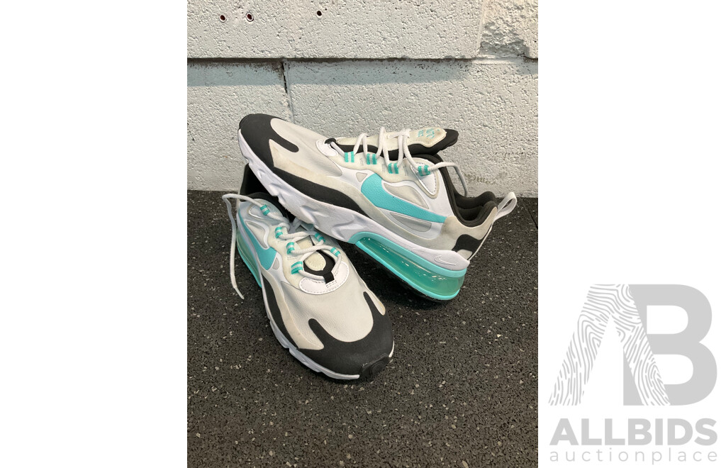Assorted Sneakers Size US 8, 6.5, 5, 4, 2 Including NIKE, NB and Assorted Backpacks  - Lot of 8