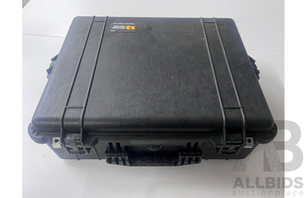 Point Grey RoHS 0.3MP B&W Firefly MV 1394a Camera with Lens 2.8-10mm F1.6 IR and FWB-LDR-CAT5 FirePRO LDR (long Distance Repeater) in Pelican 1600 Carry Case