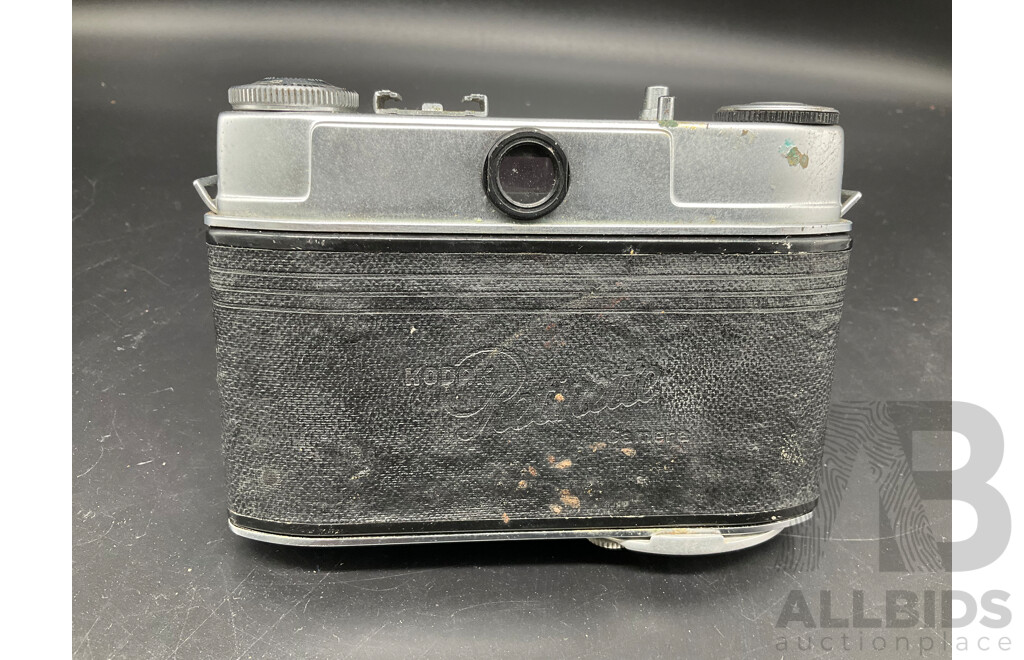 KODAK Retinette Camera, CANON Sure Shot 105zoomS Camera, KODAK Cameo Focus Free Camera and Two Camera Cases - Lot of 5