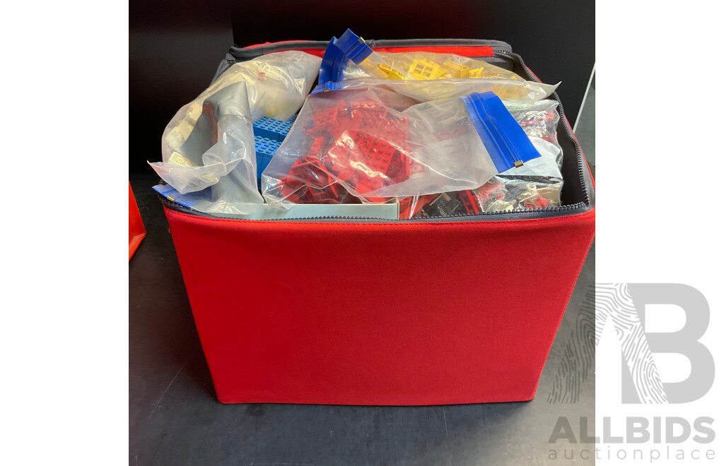 Box of LEGO Pieces Includes Vintage Bits, Jango Fett (8011)