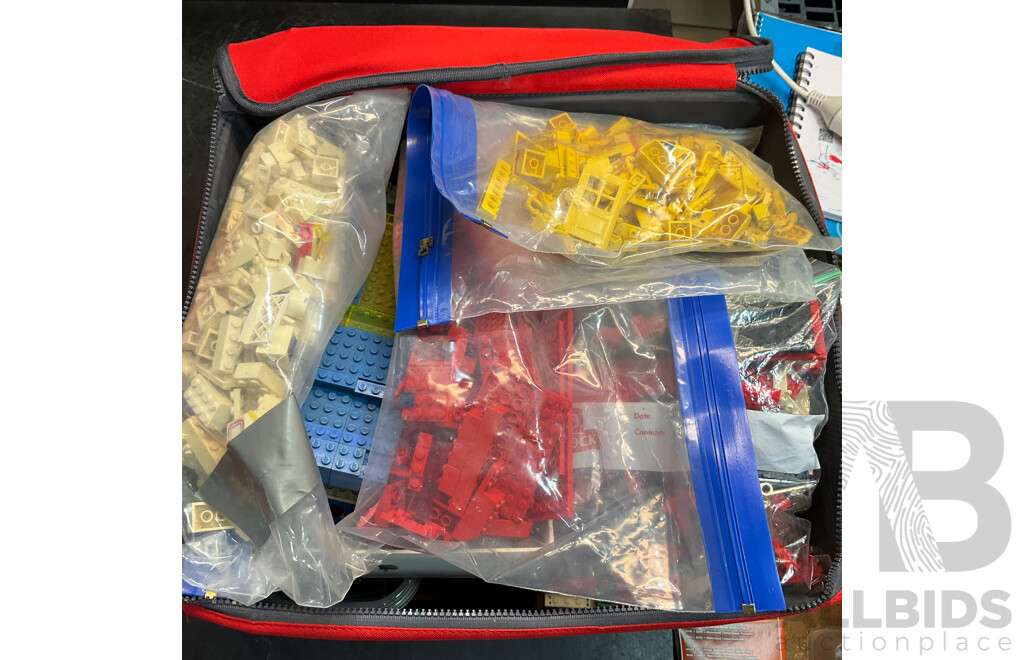 Box of LEGO Pieces Includes Vintage Bits, Jango Fett (8011)