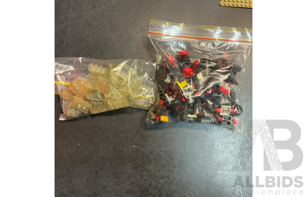Vintage Lego Pieces & Figures  Includes 6870,886,6823 and More