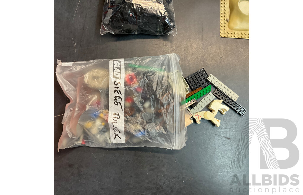 Vintage Lego Pieces & Figures  Includes 6870,886,6823 and More