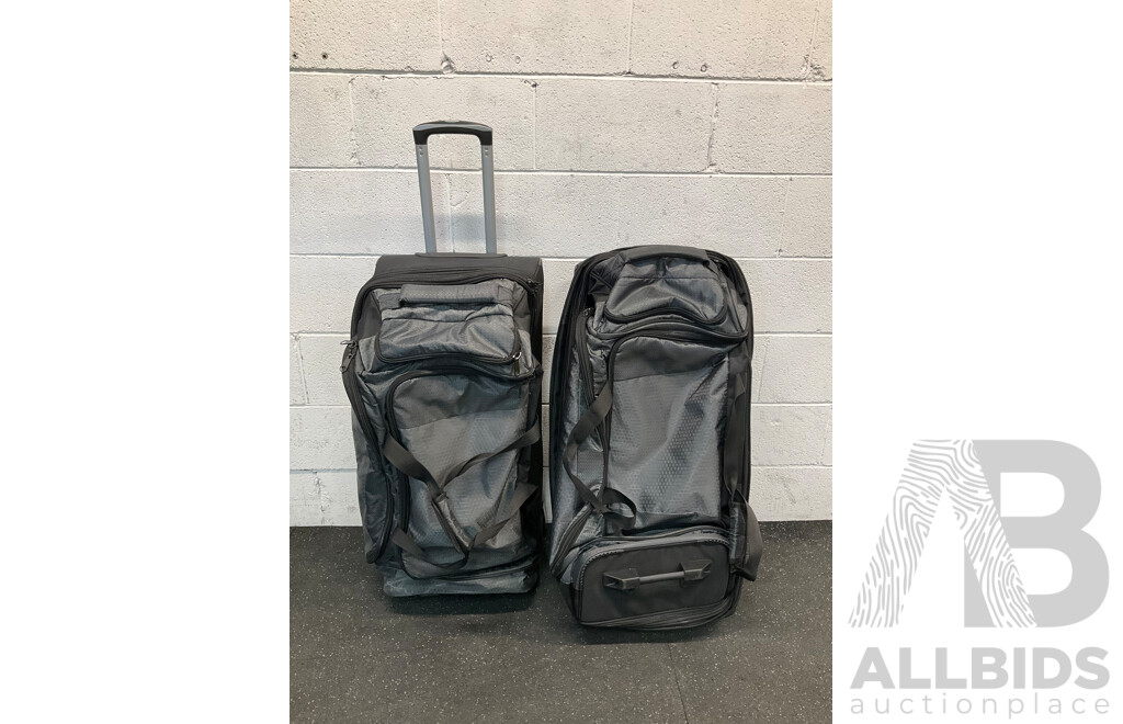 120L Rolling Transit Duffle Bag - Lot of 2