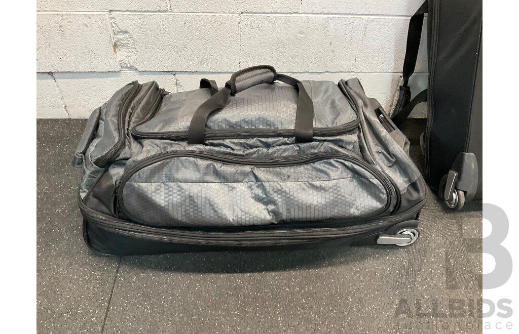 120L Rolling Transit Duffle Bag - Lot of 2