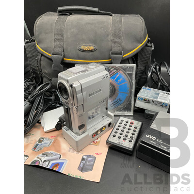 JVC Cybercam (GR-DVX8) Digital Video Camera with Accessories