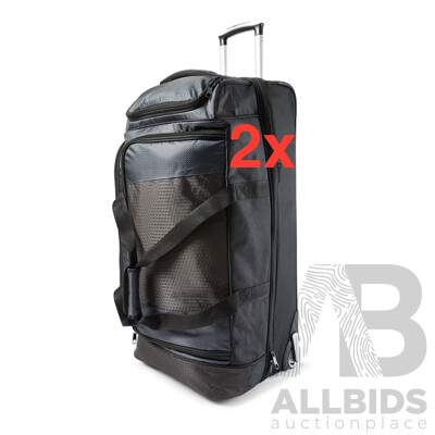 120L Rolling Transit Duffle Bag - Lot of 2