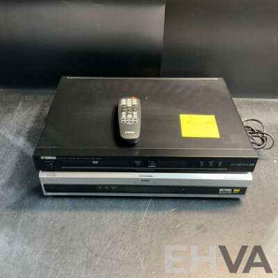 YAMAHA DVD-S659 DVD Player & Sony HD9000 Hard Disk Recorder
