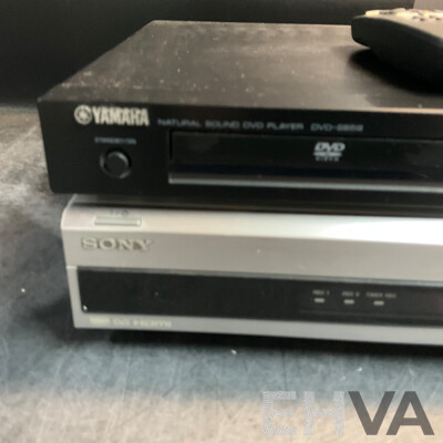 YAMAHA DVD-S659 DVD Player & Sony HD9000 Hard Disk Recorder