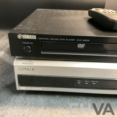 YAMAHA DVD-S659 DVD Player & Sony HD9000 Hard Disk Recorder