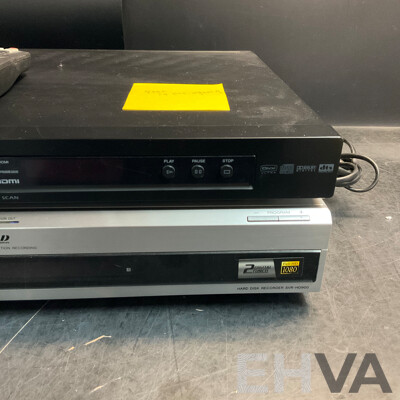 YAMAHA DVD-S659 DVD Player & Sony HD9000 Hard Disk Recorder
