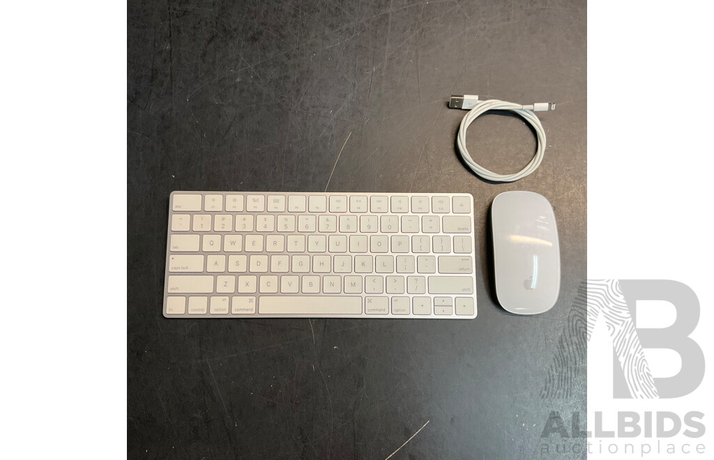 APPLE A1644 Keyboard & A1657 Mouse & Cable