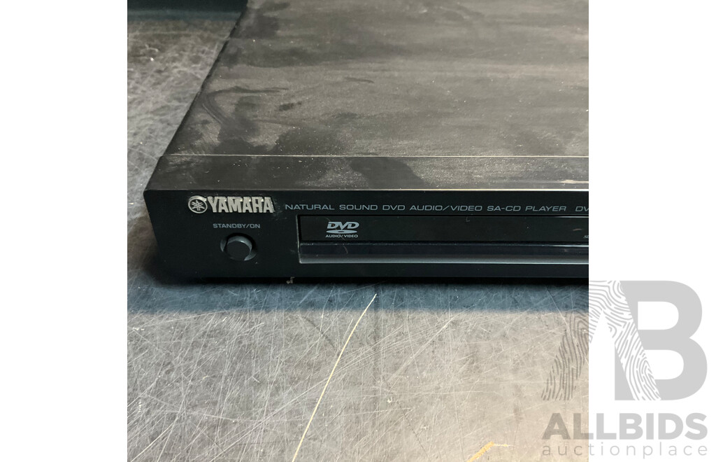 YAMAHA DVD-S657 DVD Player & Popcorn Hour A410 Media Player with Seagate 1.5TB Hard Drive