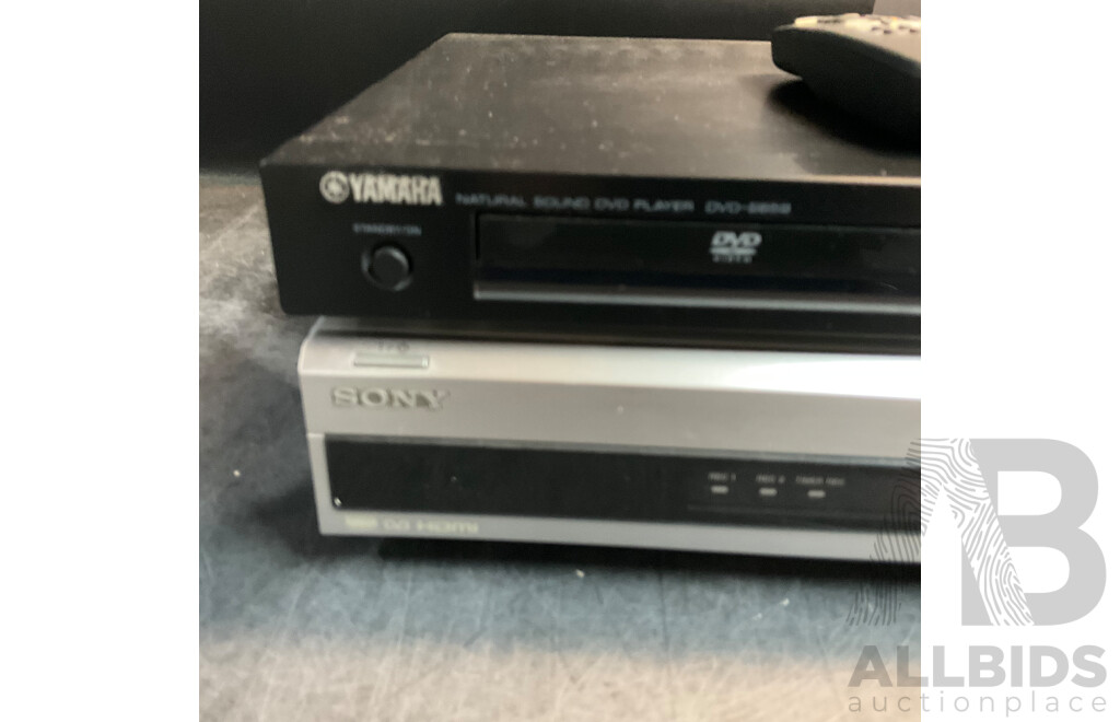 YAMAHA DVD-S659 DVD Player & Sony HD9000 Hard Disk Recorder