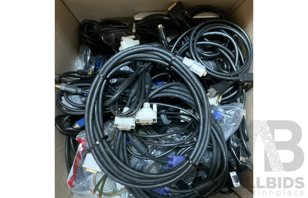 Assorted Computer Cables
