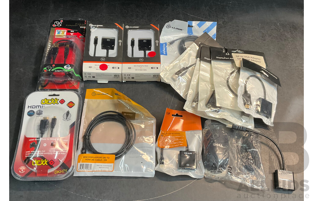 Alogic, Dekk & Assorted Computer Cables
