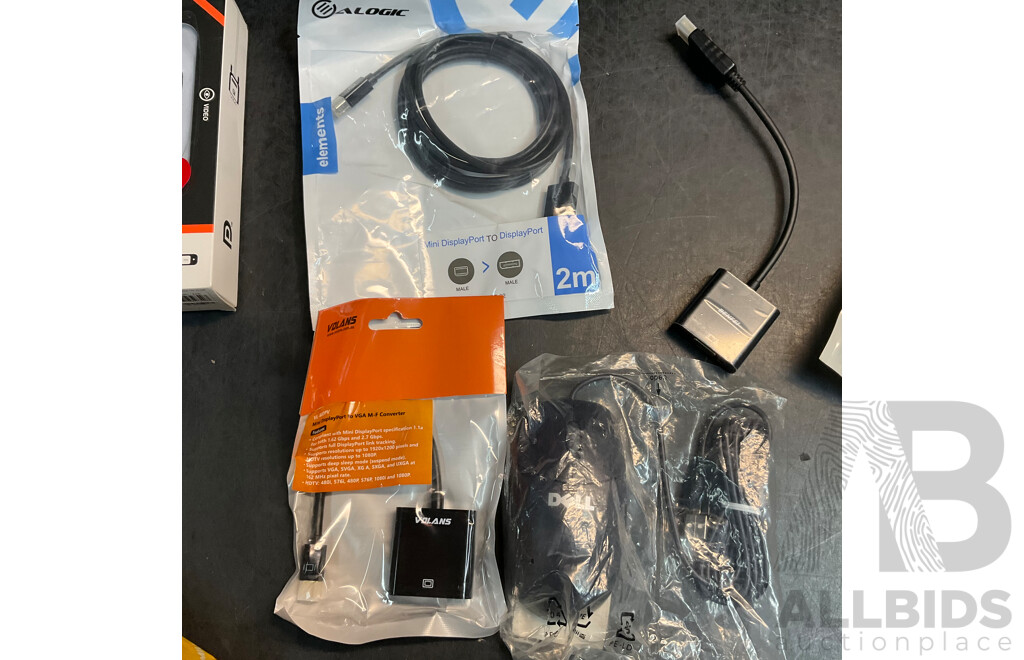 Alogic, Dekk & Assorted Computer Cables