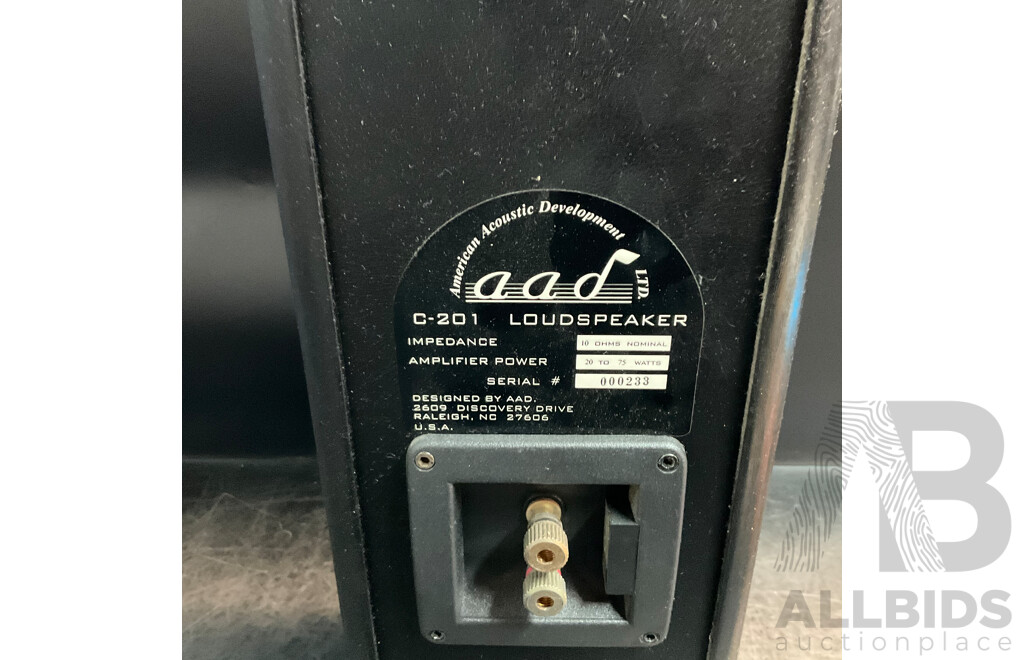 Aad C-201 Centre Speaker