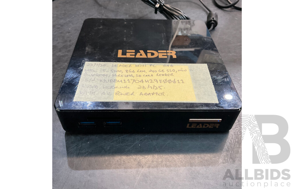 LEADER SN6 Mini PC I5-5200/8GB/240GBSSD