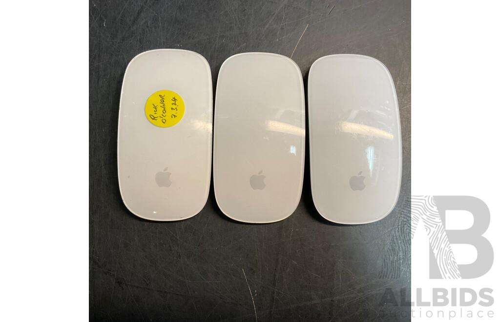 Assorted APPLE Keyboard, Mouse and Power Cords