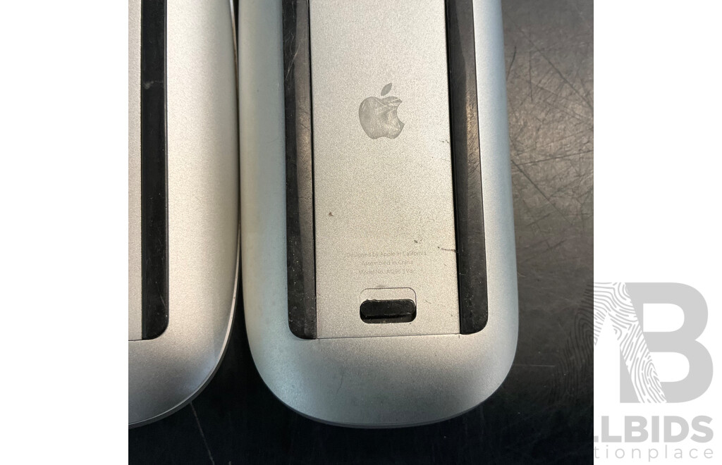 Assorted APPLE Keyboard, Mouse and Power Cords