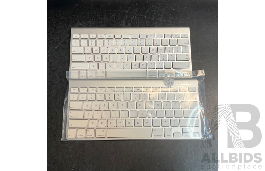 Assorted APPLE Keyboard, Mouse and Power Cords