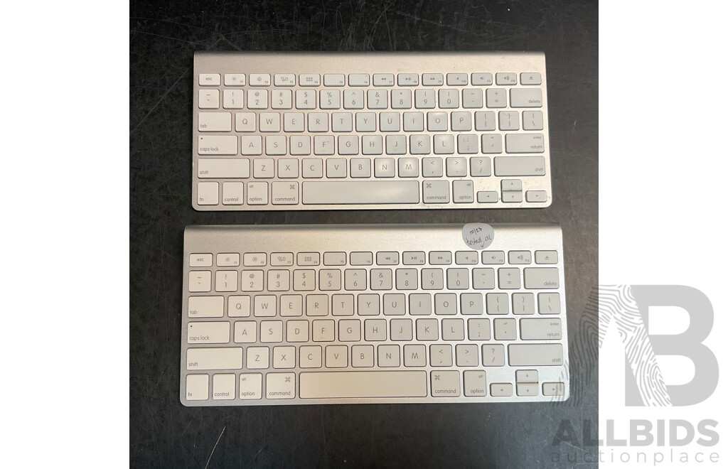 Assorted APPLE Keyboard, Mouse and Power Cords