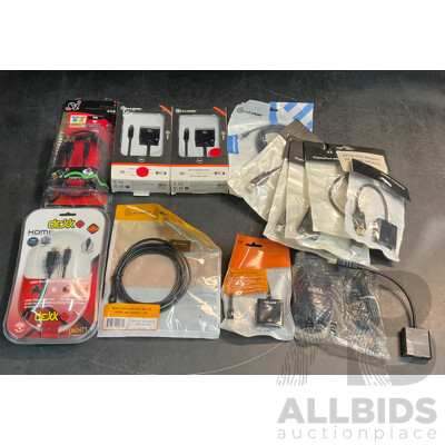 Alogic, Dekk & Assorted Computer Cables