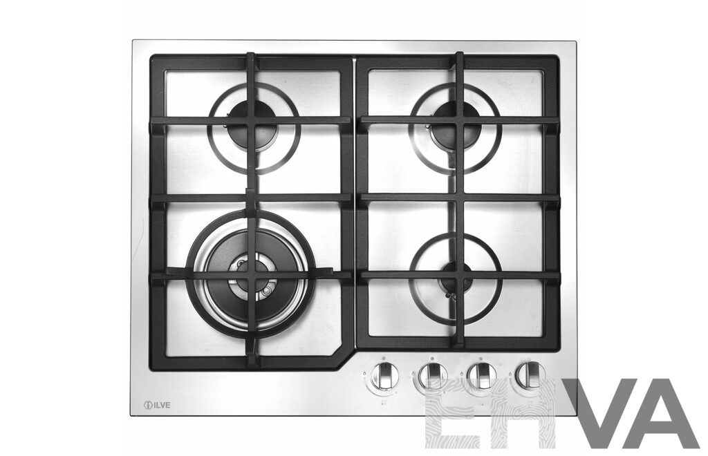 ILVE 60cm Stainless Steel Gas Cooktop HCL60CKSS - ORP $999 - Brand New