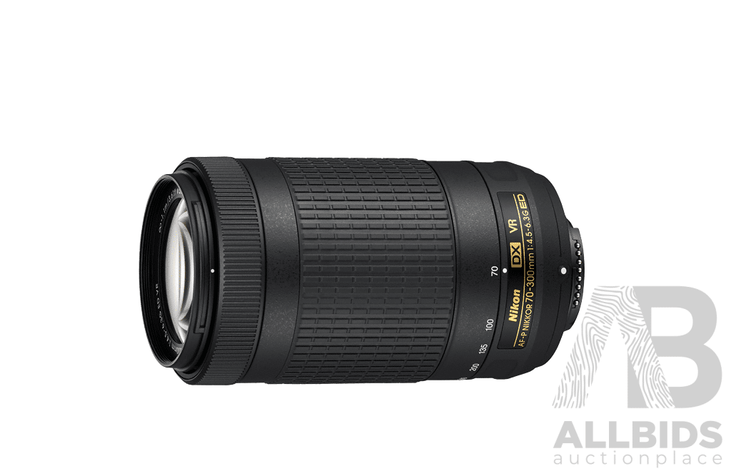AF-P DX NIKKOR 70-300mm F/4.5-6.3G ED VR - Brand New