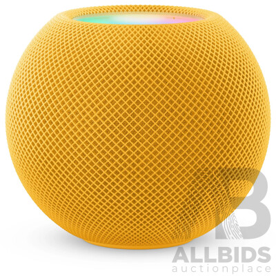 Apple HomePod Mini (Yellow) - ORP $149 - Brand New