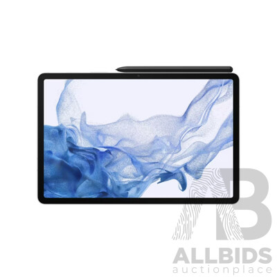 Samsung Galaxy Tab S8+ 5G 128GB Silver - ORP $1,299 - Brand New