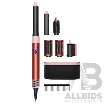 Dyson (581830) Airwrap Multistyler Dryer Complete Long Strawberry Bronze/Blush Pink  - ORP $799.99 (Includes 1 Year Warranty From Dyson)