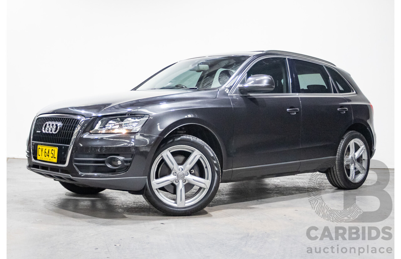 6/2010 Audi Q5 3.0 TDI Quattro (AWD) 8R MY10 4d Wagon Daytona Grey Turbo Diesel V6 3.0L