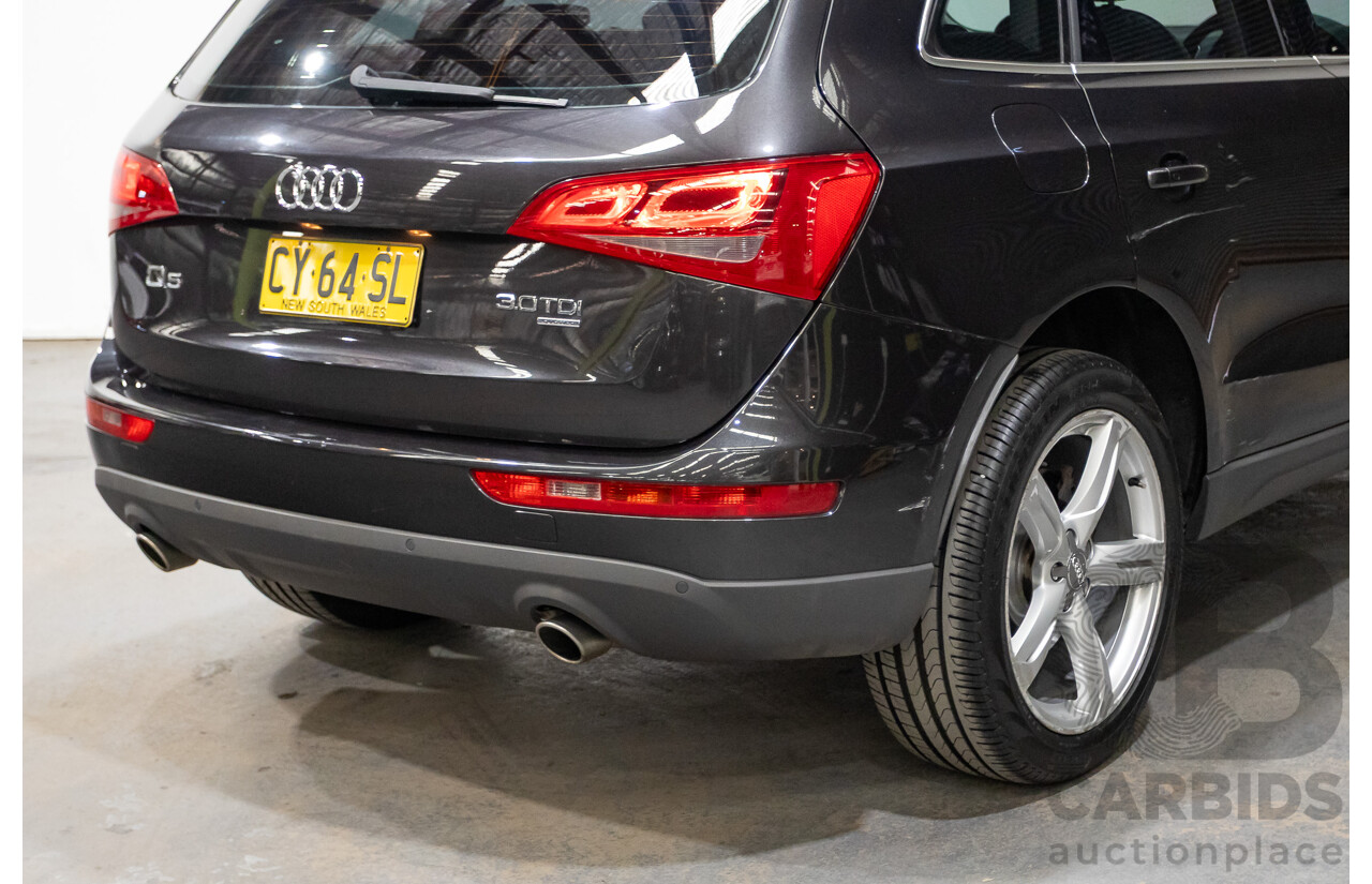 6/2010 Audi Q5 3.0 TDI Quattro (AWD) 8R MY10 4d Wagon Daytona Grey Turbo Diesel V6 3.0L