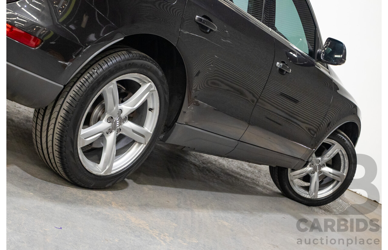 6/2010 Audi Q5 3.0 TDI Quattro (AWD) 8R MY10 4d Wagon Daytona Grey Turbo Diesel V6 3.0L