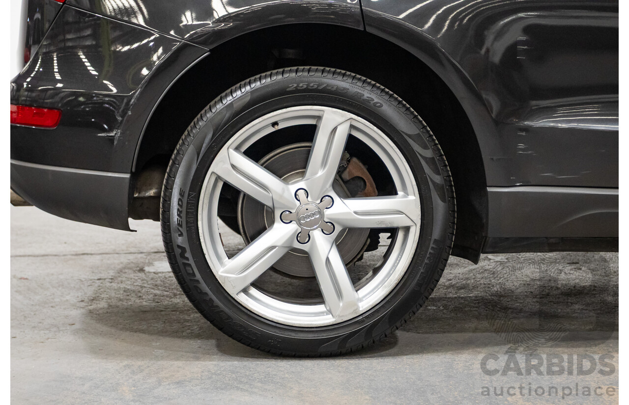 6/2010 Audi Q5 3.0 TDI Quattro (AWD) 8R MY10 4d Wagon Daytona Grey Turbo Diesel V6 3.0L