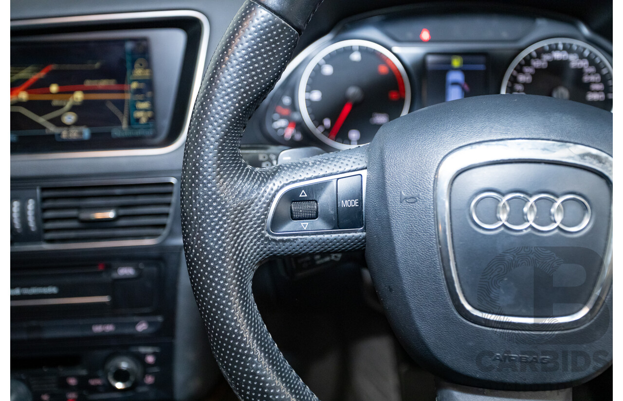 6/2010 Audi Q5 3.0 TDI Quattro (AWD) 8R MY10 4d Wagon Daytona Grey Turbo Diesel V6 3.0L
