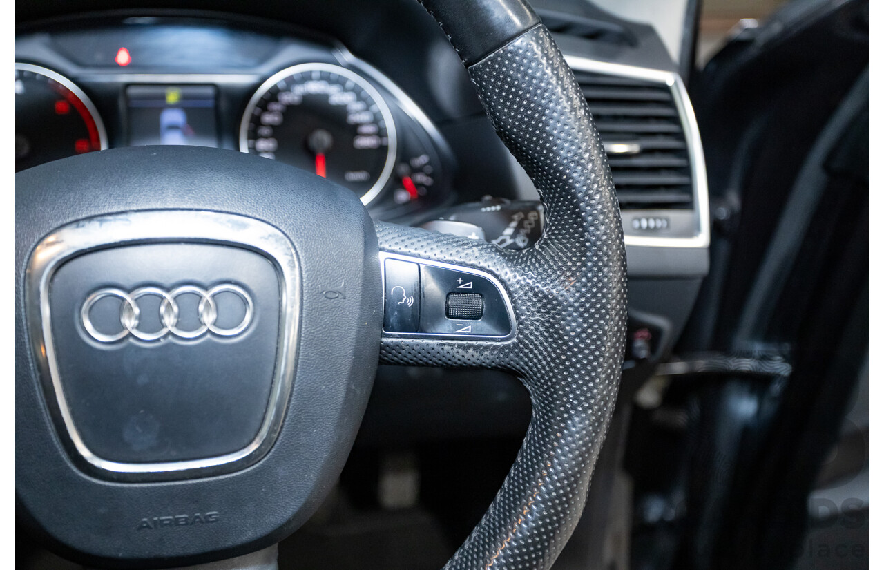 6/2010 Audi Q5 3.0 TDI Quattro (AWD) 8R MY10 4d Wagon Daytona Grey Turbo Diesel V6 3.0L