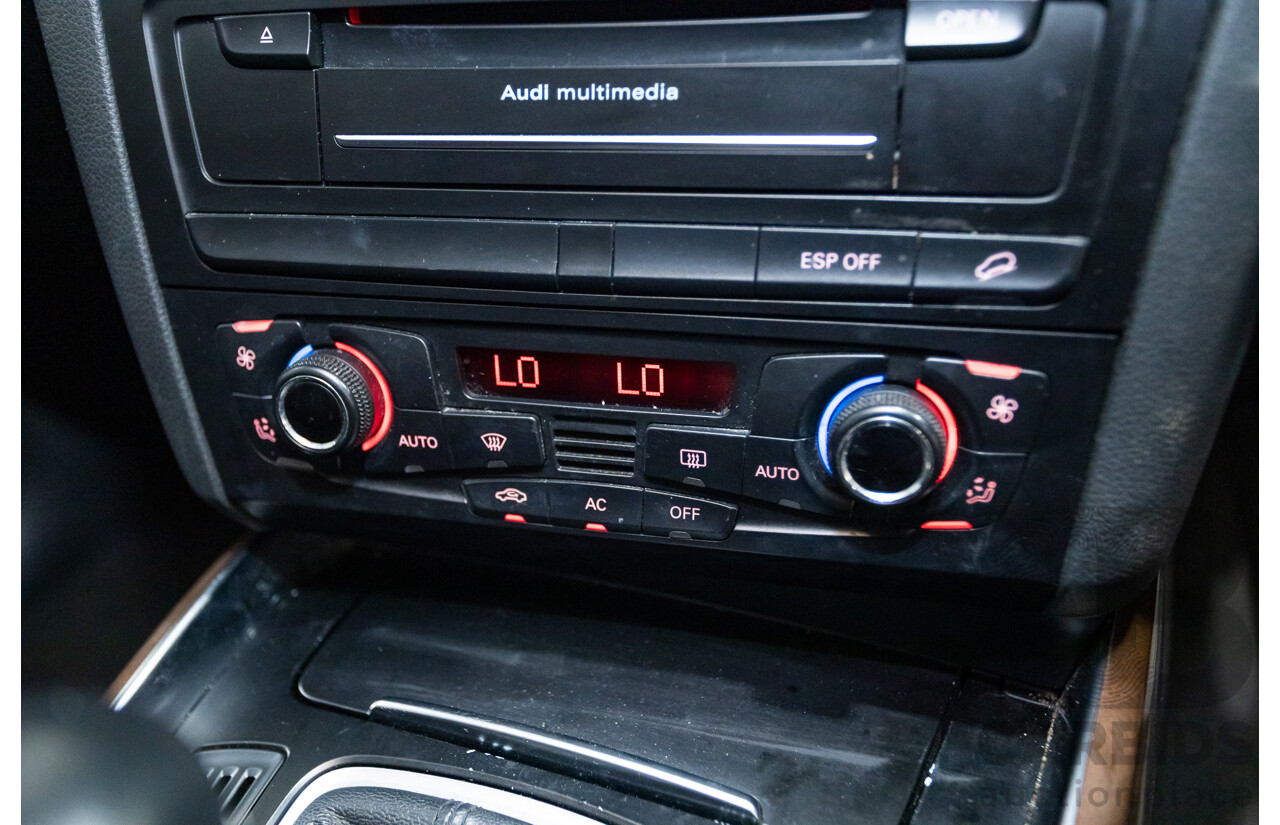 6/2010 Audi Q5 3.0 TDI Quattro (AWD) 8R MY10 4d Wagon Daytona Grey Turbo Diesel V6 3.0L