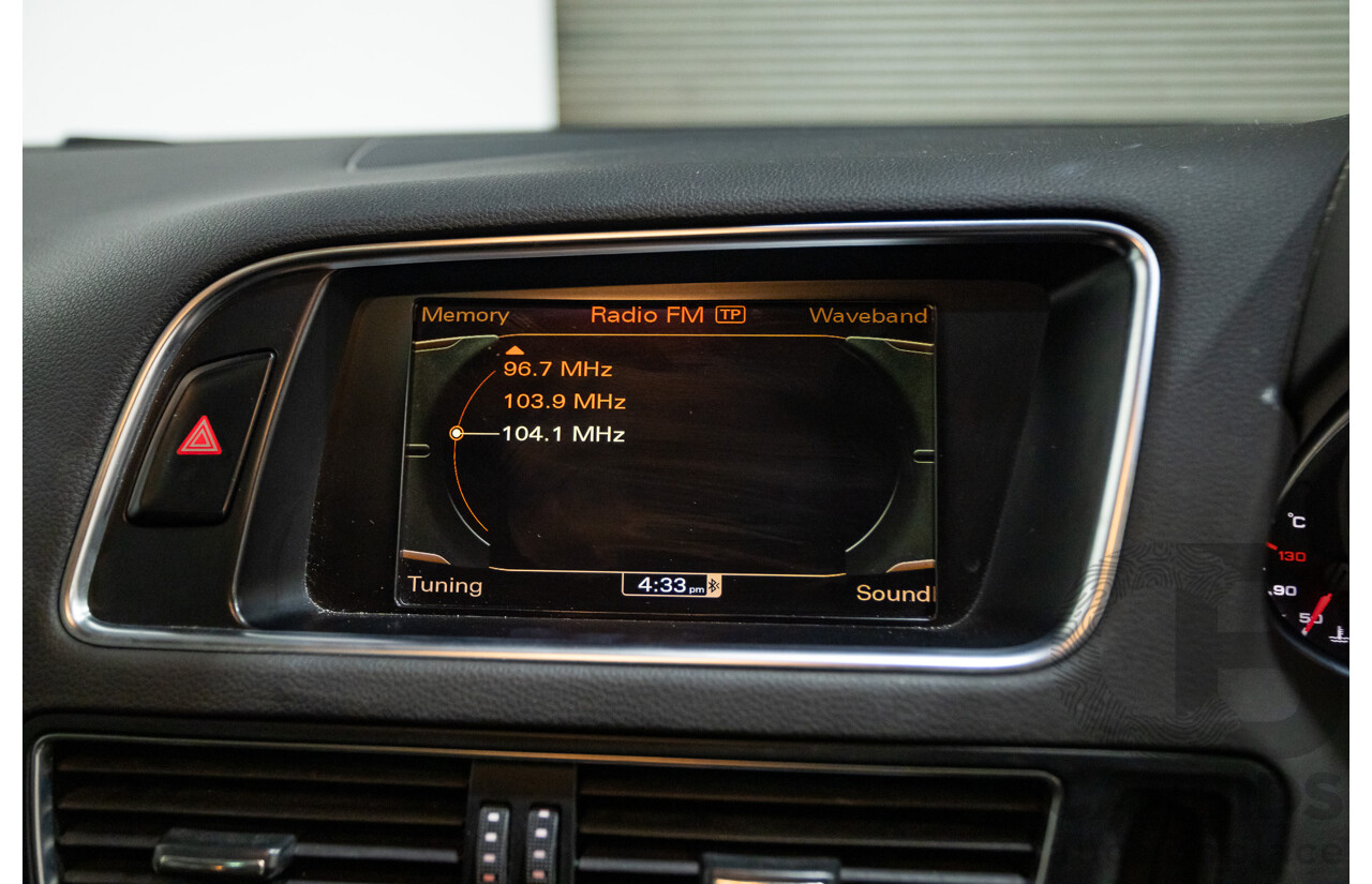 6/2010 Audi Q5 3.0 TDI Quattro (AWD) 8R MY10 4d Wagon Daytona Grey Turbo Diesel V6 3.0L