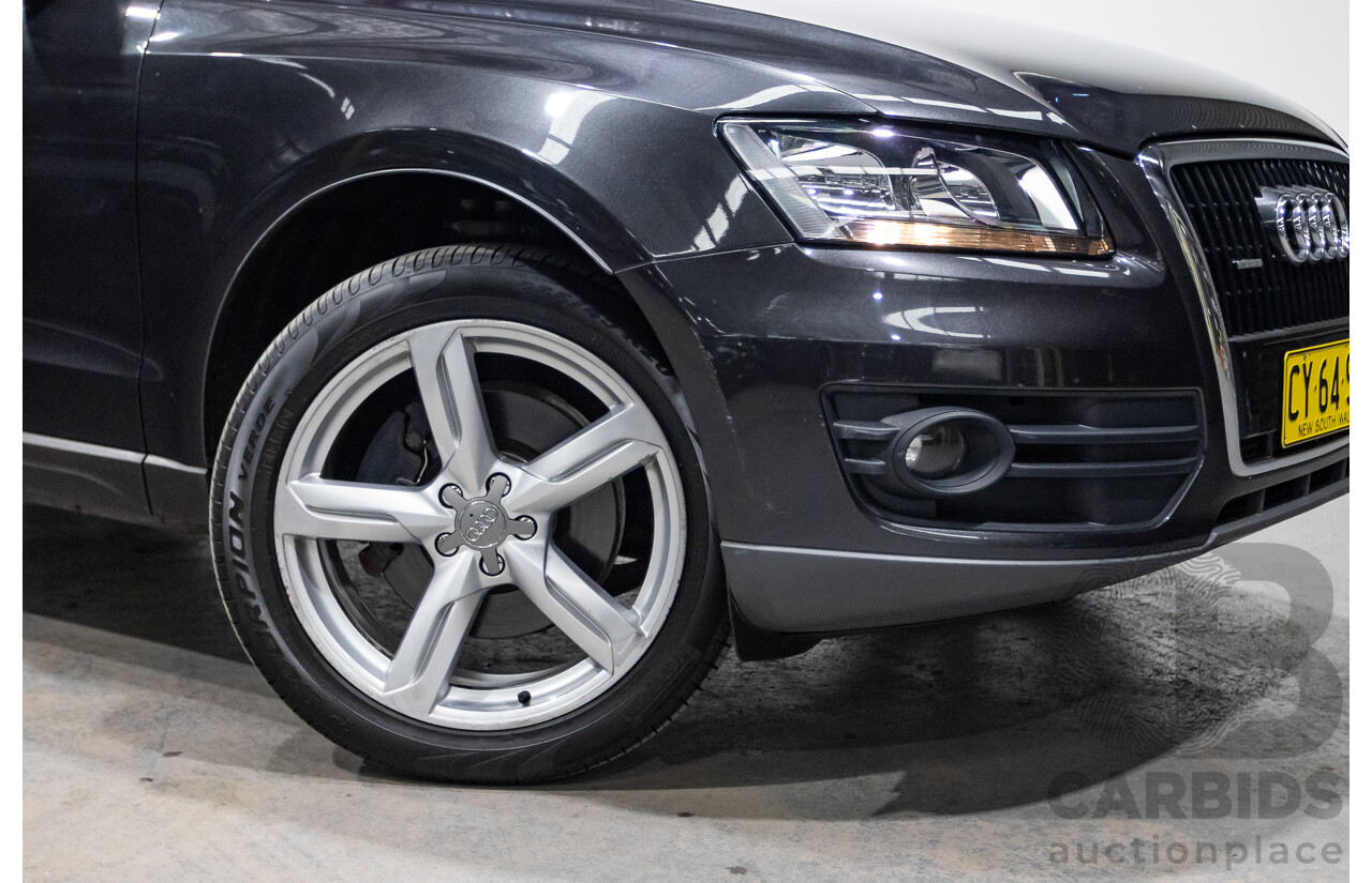 6/2010 Audi Q5 3.0 TDI Quattro (AWD) 8R MY10 4d Wagon Daytona Grey Turbo Diesel V6 3.0L