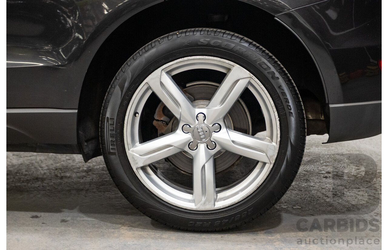 6/2010 Audi Q5 3.0 TDI Quattro (AWD) 8R MY10 4d Wagon Daytona Grey Turbo Diesel V6 3.0L