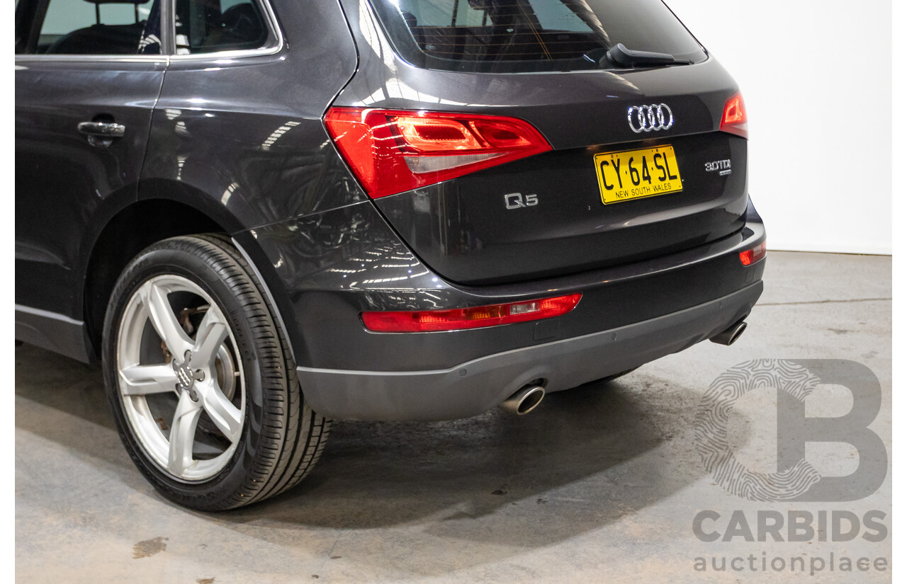 6/2010 Audi Q5 3.0 TDI Quattro (AWD) 8R MY10 4d Wagon Daytona Grey Turbo Diesel V6 3.0L