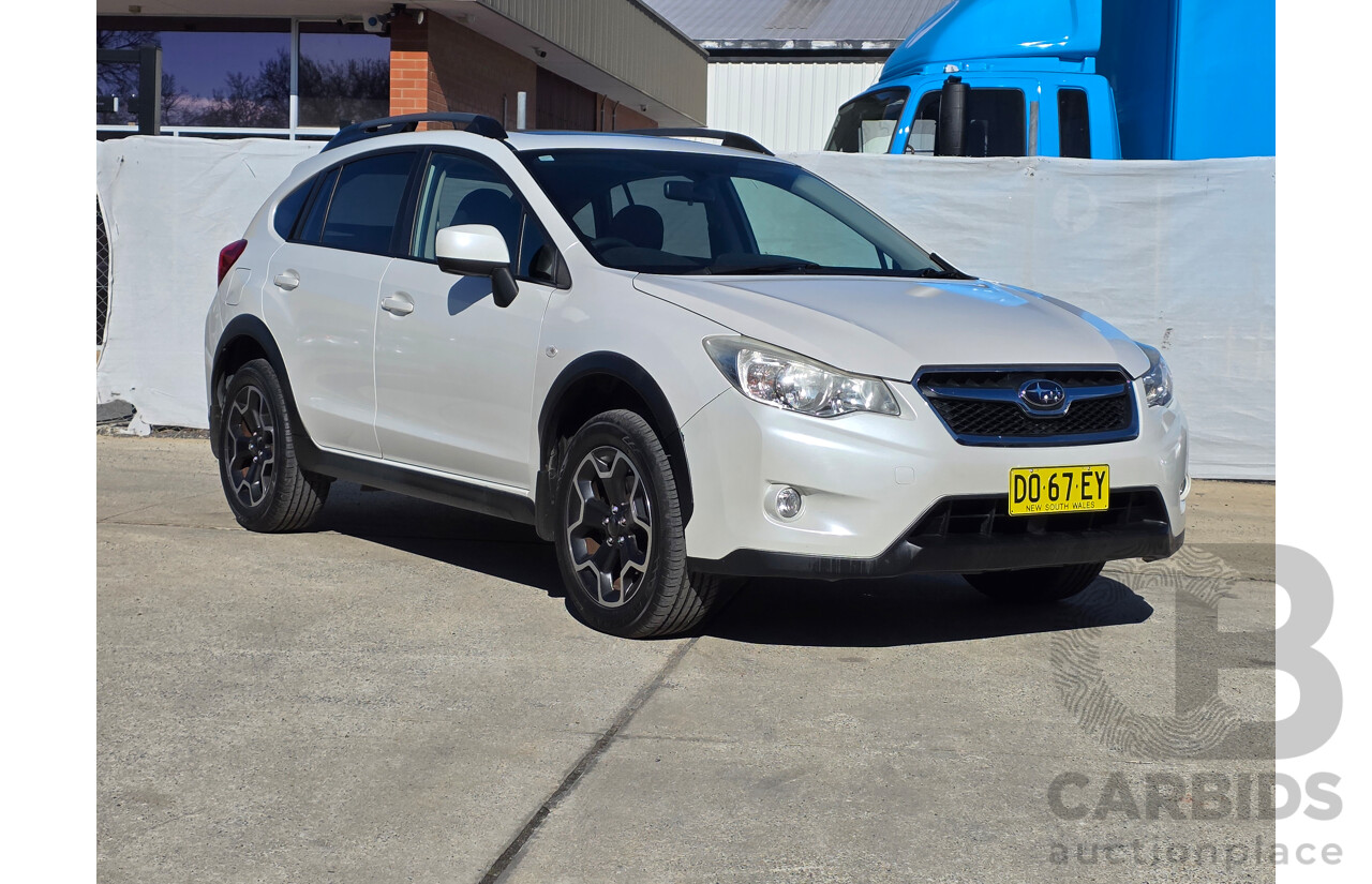 3/2012 Subaru XV 2.0i-L  4d Wagon White 2.0L