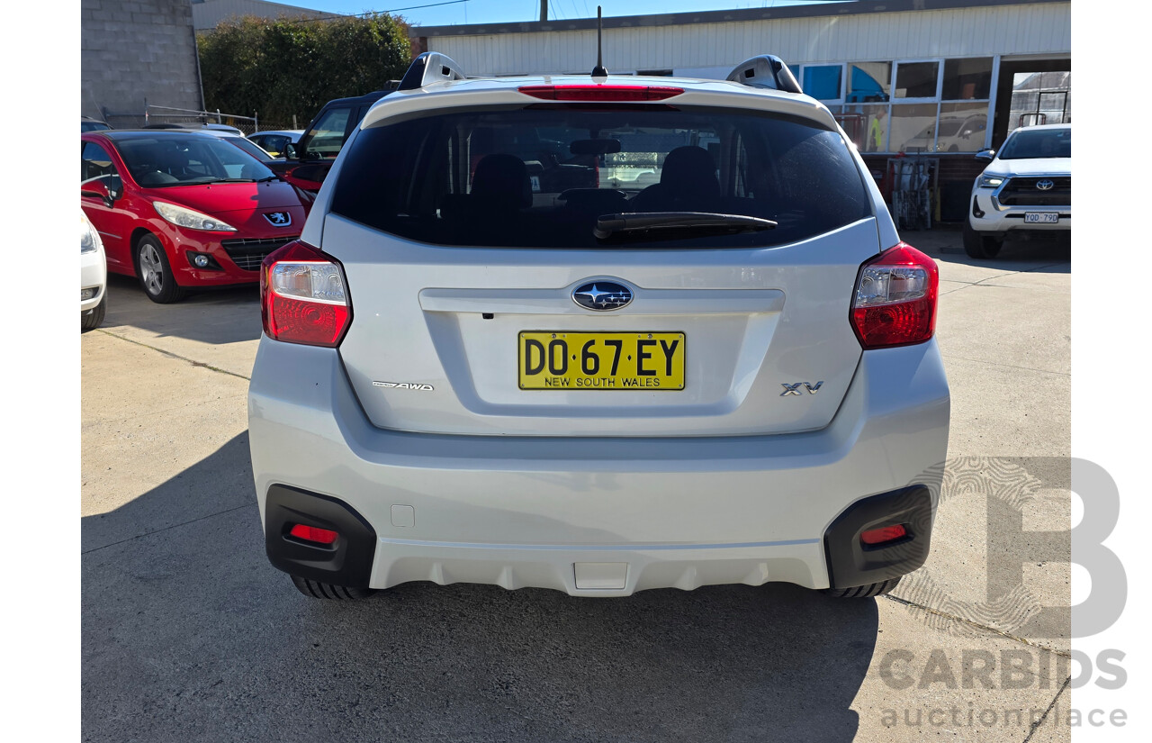 3/2012 Subaru XV 2.0i-L  4d Wagon White 2.0L