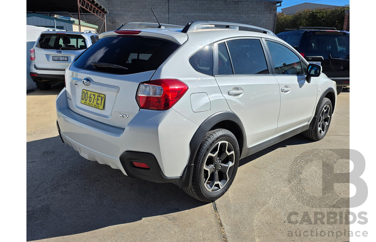 3/2012 Subaru XV 2.0i-L  4d Wagon White 2.0L